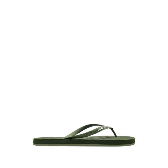 Dsquared2 Green Flip-Flops & Slides Men